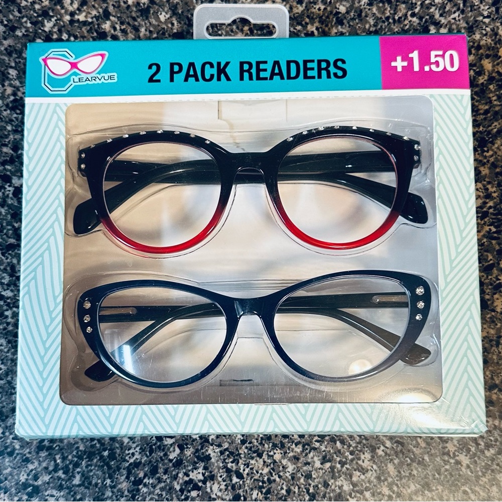2 Pack Readers 1.50 Strength